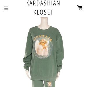 Kendall Jenner’s 2 Piece BOY’S LIE Sweat Outfit